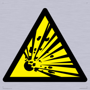 Warning Symbol: Explosive material